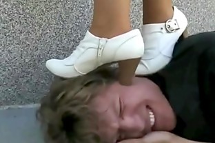 Bitchy b. Blonde Trampling