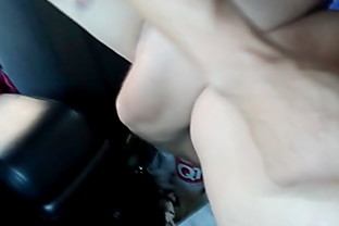 Cheating coworker screams and creams