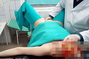 Enema exam on gyno room
