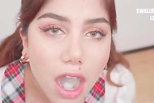 PremiumBukkake - Marina Gold swallows 48 huge mouthful cumshots