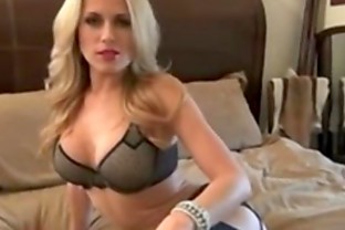Hot blonde MILF give jerk off instructions -  9 min