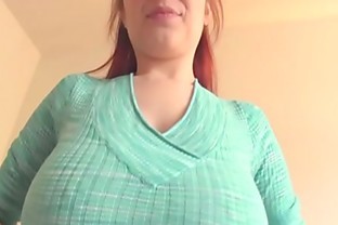 Cute Amateur Slut Showing Her Big Natural Breasts 5 min
