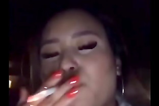 Smoking fetish, Asian slut part2 13 sec