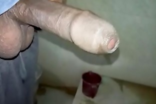 Young indian boy masturbation cum after pissing in toilet 2 min