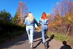 Remote Vibrators Inside Two Hot Girls - SFW Public Fun  Part 1 8 min