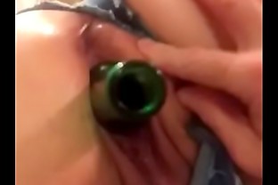 Bottle fucked 2 min