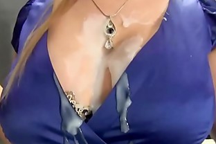 Glam euro babe fingers