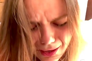 Hot innocent girl gets her tight ass punished - Her first painful anal - painal splitscreen