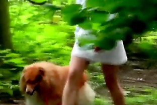 All natural nasty teen slut slammed hard in the forest by senior guy