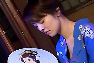 Mai gets hot and bothered serving tea to horny businessman
