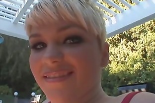 Short Haired Blonde Anal Punk MILF