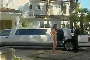 Sexy slut with nice tits Tera Patrick gets fucked in the back of a limo