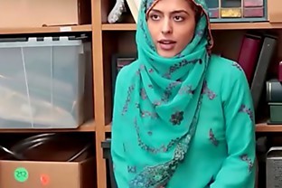 Audrey Royal Busted Stealing Wearing A Hijab & Fucked For Punishment