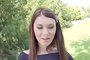 Punk babe sucks dick and takes a load