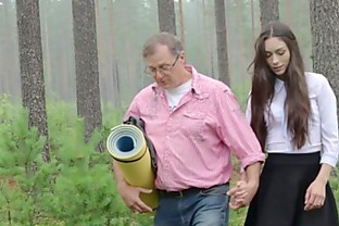 Tricky Old Teacher - Innocent teen student fucks her perverted at teacher