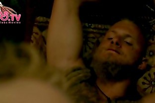 2018 Popular Dagny Backer Johnsen Nude Show Her Cherry Tits From Vikings Seson 5 Episode 7 Sex Scene On