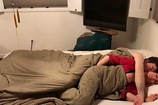 Stepmom shares bed with stepson - Erin Electra
