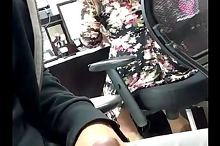 dickflashing my coworker