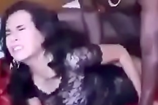 black big cock fuck a cute girl. girl feel so much pain
