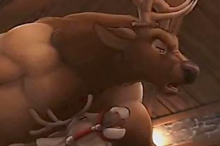 Xmas elk bar, where some reindeer come for fun ...