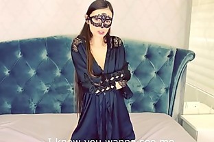JOI - Naughty Dominant Mistress In Black Outfit Demands You To Cum - Natalissa