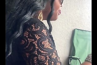 My super hot exotic ebony Girl Friend from Jamaica twerks her beautiful ass "On My Balcony" showing how Jamaican girls dance to "Leg Over".