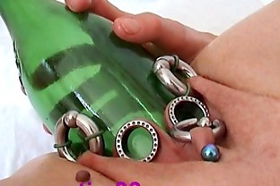 Big Bottles Fucking Cunt Insertions Pussy moaning Orgasms