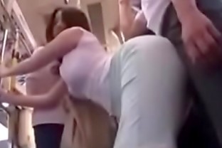 Asian Train Tease