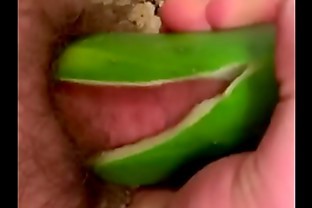 Dick in a Cucumber