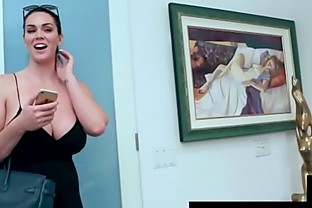 Big Boobed Brunette Alison Tyler Dicked By Fat Cock Legend!