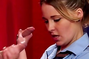 Spunk faced mistress suck