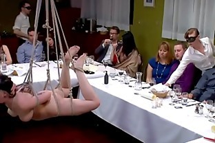Poured in food sub public anal banged