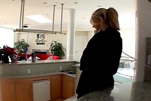 Hot Blonde Wife Vicky Vette Forces Her Husband to Watch