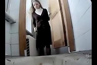 young women on squat toilet 2