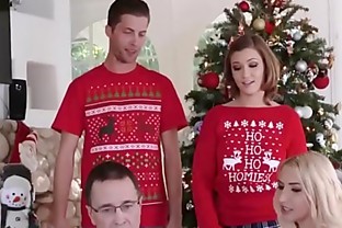 Cock old Heathenous Family Holiday Card