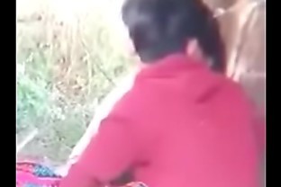 couples at forest