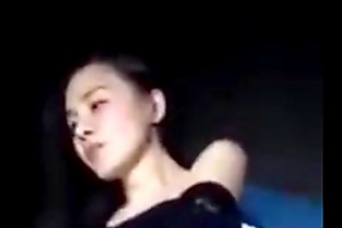 strip chinese girl  dance in club