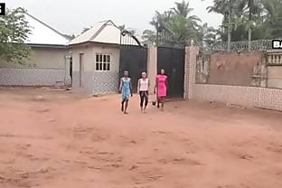 PREACHER AND VILLAGE GIRLS