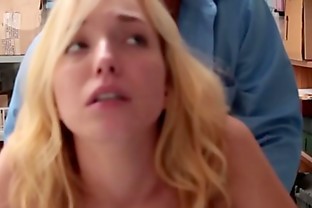 Naughty teen sucks balls