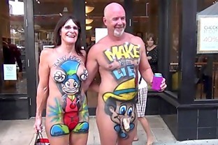 hot milf exhibitionists on the streets of key west