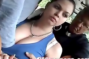 Shione Cooper groped by two old men on the bus!