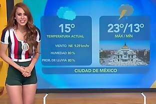 Weather girl ass