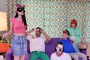 The Family Fucking Guy- MILF THREESOME- Lauren Phillips