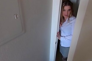 Sexy blonde neighbor welcomes me to the neighborhood and spreads - Matthias Christ