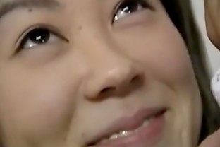 Rie Takasaka has hairy slit fucked with vibrator at medical check - More at