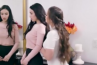 Wedding planner licks hot engaged couple