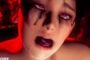 (3D) HUGE MONSTER Destroying A Small Horny Babe XXX