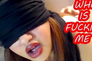 Blindfolded Woman Destroyed by Another Man ! She does not know that !