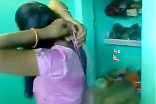 Indian Sister changing her dress infront of me