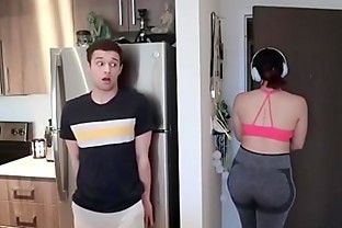 Pranking & fucking my fat ass sister during quarrantine